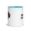 Brick Forces Heroes Mug with Color Inside - Printful Clothing