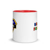 Brick Forces Heroes Mug with Color Inside - Printful Clothing