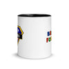 Brick Forces Heroes Mug with Color Inside - Printful Clothing