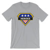 Brick Forces Heroes Short-Sleeve Unisex T-Shirt - Silver / S