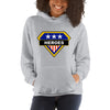 Brick Forces Heroes Unisex Hoodie - Sport Grey / S - Printful Clothing