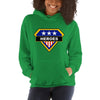 Brick Forces Heroes Unisex Hoodie - Irish Green / S - Printful Clothing