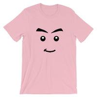 Brick Forces Jamesster Face Short-Sleeve Unisex T-Shirt - Pink / S