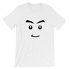 Brick Forces Jamesster Face Short-Sleeve Unisex T-Shirt - White / XS