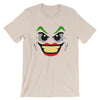 Brick Forces Joker Face Short-Sleeve Unisex T-Shirt - Soft Cream / S