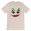 Brick Forces Joker Face Short-Sleeve Unisex T-Shirt - Soft Cream / S