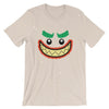 Brick Forces Joker Face Short-Sleeve Unisex T-Shirt - Soft Cream / S