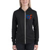 Brick Forces Logo Unisex Zip Hoodie - Charcoal black Triblend / XS - Printful Clothing