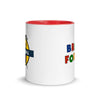Brick Forces Medieval Mug with Color Inside - Printful Clothing