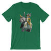 Brick Forces Mounted Knight Short-Sleeve Unisex T-Shirt - Kelly / S