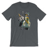 Brick Forces Mounted Knight Short-Sleeve Unisex T-Shirt - Asphalt / S