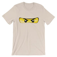 Brick Forces Ninja Eyes Short-Sleeve Unisex T-Shirt - Soft Cream / S