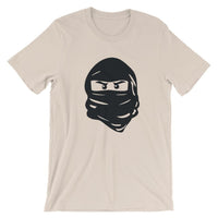 Brick Forces Ninja Face Short-Sleeve Unisex T-Shirt - Soft Cream / S