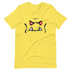 Brick Forces Orc Face Short-Sleeve Unisex T-Shirt - Yellow / S