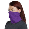 Brick Forces Purple Brick Neck Gaiter - Printful Clothing