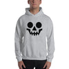 Brick Forces Skeleton Face Unisex Hoodie - Sport Grey / S - Printful Clothing