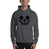 Brick Forces Skeleton Face Unisex Hoodie - Dark Heather / S - Printful Clothing