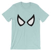 Brick Forces Spider Eyes Short-Sleeve Unisex T-Shirt - Heather Prism Ice Blue / XS