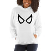 Brick Forces Spider Eyes Unisex Hoodie - White / S - Printful Clothing
