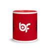 Brick Forces Spider Mug with Color Inside - Printful Clothing