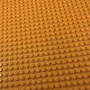 Minifig 16*16 Dots THICKER Building Block Baseplates - Orange - Baseplate