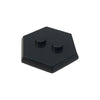 Minifig 2 Dot Hexagon Stand Black - Stand