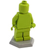 Minifig 2 Dot Hexagon Stand Gray - Stand