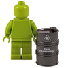 Minifig Barrel Black Kein Feuerwerk - Dioramas
