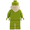 Minifig Beard White 2 - Hair
