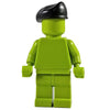Minifig Black Beret - Headgear