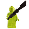 Minifig Black Elemental Sword - Sword