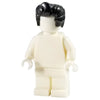Minifig Black Hair 21 - Hair