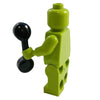 Minifig Black Radio Handset Phone or Handle - Accessories