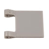 Minifig Blank Flag - Grey - Accessories