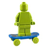 Minifig Blue Skateboard - Accessories