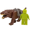 Minifig Brown Wolf Warg - Animals