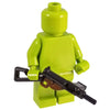 Minifig Colored STEN Gun Mk I - Machine Gun