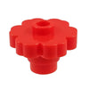 Minifig Flower Accessory Red (1 Piece) - Vegetation