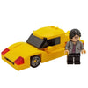Minifig Han with Yellow Car - Vehicles