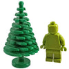 Minifig Large Green Pine Tree (1 Piece ) Vegetation