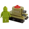 Minifig Micro Soviet KV-2 Tank - Tanks