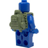 Minifig Olive Drab Backpack - Backpack