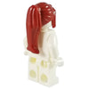 Minifig Red Hair 2 - Hair