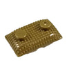 Minifig Sandbag Textured Olive Green - Dioramas