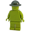 Minifig World War British MK II Helmet Green - Headgear