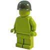 Minifig World War II American M1 Helmet Green - Headgear