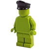 Minifig World War II German Officers Cap Black - Headgear