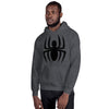 Brick Forces Spider Hoodie - Dark Heather / S