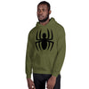 Brick Forces Spider Hoodie - Military Green / S