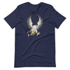 Griffin Short Sleve Unisex t-shirt - Navy / S - Printful Clothing